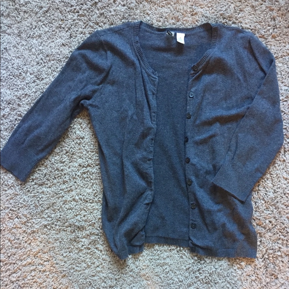 Grey BP Cardigan